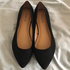 Torrid Black Flats Size 11W